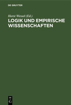 Cover Logik und empirische Wissenschaften (eBook, PDF)