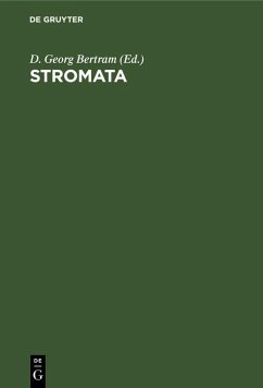 Cover Stromata (eBook, PDF)