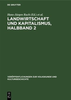 Cover Landwirtschaft und Kapitalismus, Halbband 2 (eBook, PDF)