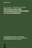 Entwicklung der Formgebungsverfahren im Maschinenbau (eBook, PDF)