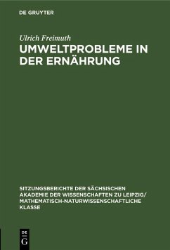 Umweltprobleme in der Ernährung (eBook, PDF) - Freimuth, Ulrich