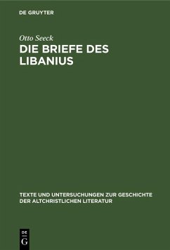 Cover Die Briefe des Libanius (eBook, PDF)