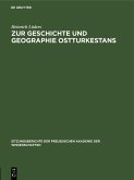 Zur Geschichte und Geographie Ostturkestans (eBook, PDF)