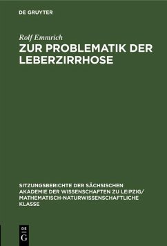 Cover Zur Problematik der Leberzirrhose (eBook, PDF)