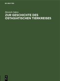Zur Geschichte des Ostasiatischen Tierkreises (eBook, PDF) Zur Geschichte des Ostasiatischen Tierkreises (eBook, PDF)