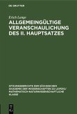 Allgemeingültige Veranschaulichung des II. Hauptsatzes (eBook, PDF) Allgemeingültige Veranschaulichung des II. Hauptsatzes (eBook, PDF)