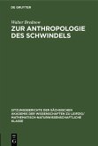 Zur Anthropologie des Schwindels (eBook, PDF) Zur Anthropologie des Schwindels (eBook, PDF)