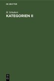 Kategorien II (eBook, PDF)
