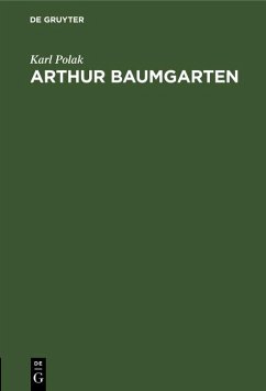 Cover Arthur Baumgarten (eBook, PDF)