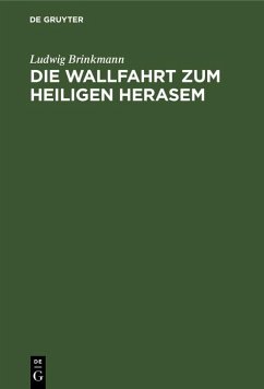 Cover Die Wallfahrt zum heiligen Herasem (eBook, PDF)