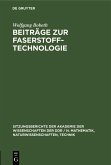 Beiträge zur Faserstoff-Technologie (eBook, PDF)