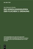 Die Homologiegruppen der Flächen 3. Ordnung (eBook, PDF)