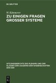 Zu einigen Fragen großer Systeme (eBook, PDF)