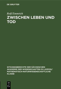 Cover Zwischen Leben und Tod (eBook, PDF)