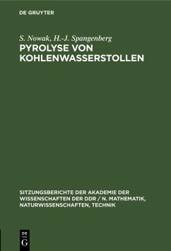 Cover Pyrolyse von Kohlenwasserstollen (eBook, PDF)