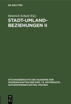 Cover Stadt-Umland-Beziehungen II (eBook, PDF)
