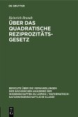 Über das quadratische Reziprozitätsgesetz (eBook, PDF)