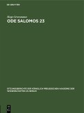 Ode Salomos 23 (eBook, PDF)