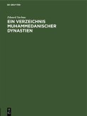 Ein Verzeichnis Muhammedanischer Dynastien (eBook, PDF)