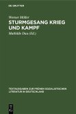 Sturmgesang Krieg und Kampf (eBook, PDF) Sturmgesang Krieg und Kampf (eBook, PDF)