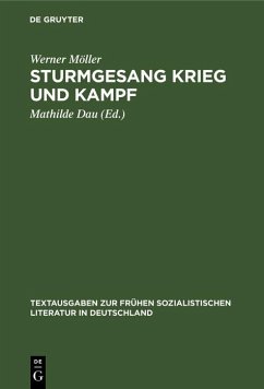 Cover Sturmgesang Krieg und Kampf (eBook, PDF)