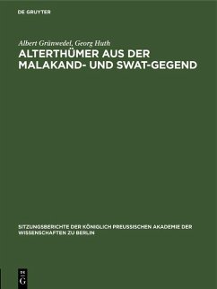 Cover Alterthümer aus der Malakand- und Swat-Gegend (eBook, PDF)