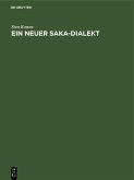 Ein neuer Saka-Dialekt (eBook, PDF)