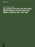 Ad legem aciliam de pecuniis repetundis latam anno ab urbe condita 631º vel 632º (eBook, PDF)