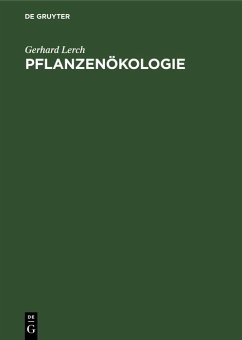 Cover Pflanzenökologie (eBook, PDF)