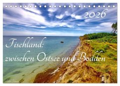 Fischland: zwischen Ostsee und Bodden (Tischkalender 2026 DIN A5 quer), CALVENDO Monatskalender Fischland: zwischen Ostsee und Bodden (Tischkalender 2026 DIN A5 quer), CALVENDO Monatskalender