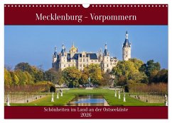 Mecklenburg - Vorpommern, Schönheiten im Land der Ostseeküste (Wandkalender 2026 DIN A3 quer), CALVENDO Monatskalender