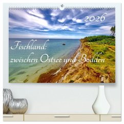 Fischland: zwischen Ostsee und Bodden (hochwertiger Premium Wandkalender 2026 DIN A2 quer), Kunstdruck in Hochglanz Fischland: zwischen Ostsee und Bodden (hochwertiger Premium Wandkalender 2026 DIN A2 quer), Kunstdruck in Hochglanz