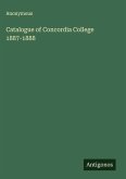 Catalogue of Concordia College 1887-1888