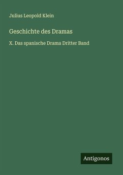 Cover Geschichte des Dramas