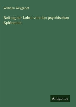 Cover Beitrag zur Lehre von den psychischen Epidemien