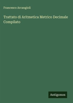 Cover Trattato di Aritmetica Metrico Decimale Compilato
