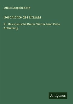 Cover Geschichte des Dramas