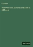 Osservazioni sulla Teorica della Pena e del Premio