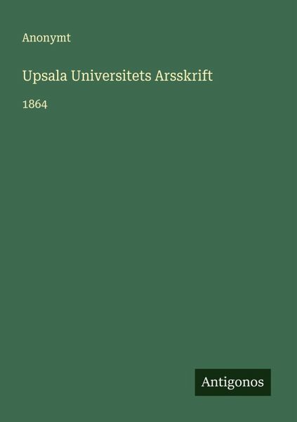 Upsala Universitets Arsskrift