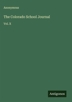 Cover The Colorado School Journal