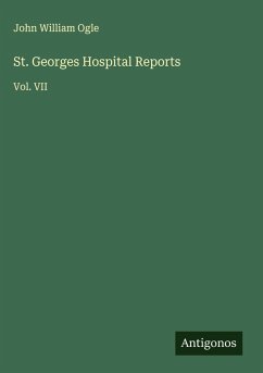 Cover St. Georges Hospital Reports