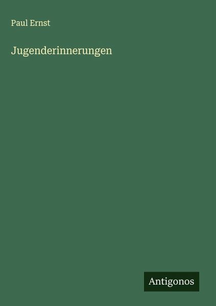 Jugenderinnerungen
