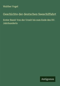 Cover Geschichte der deutschen Seeschiffahrt