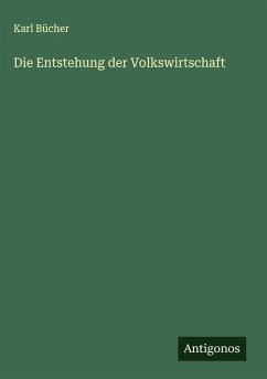 Cover Die Entstehung der Volkswirtschaft