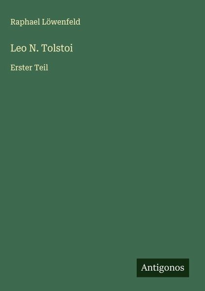 Leo N. Tolstoi Leo N. Tolstoi
