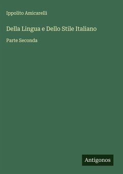 Cover Della Lingua e Dello Stile Italiano