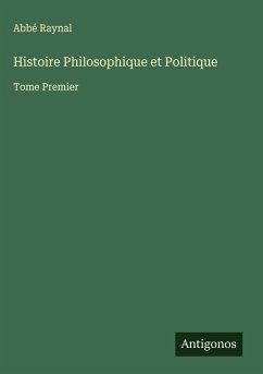 Cover Histoire Philosophique et Politique