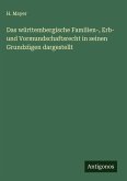 Das württembergische Familien-, Erb- und Vormundschaftsrecht in seinen Grundzügen dargestellt Das württembergische Familien-, Erb- und Vormundschaftsrecht in seinen Grundzügen dargestellt