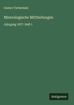 Cover Mineralogische Mittheilungen
