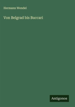 Cover Von Belgrad bis Buccari